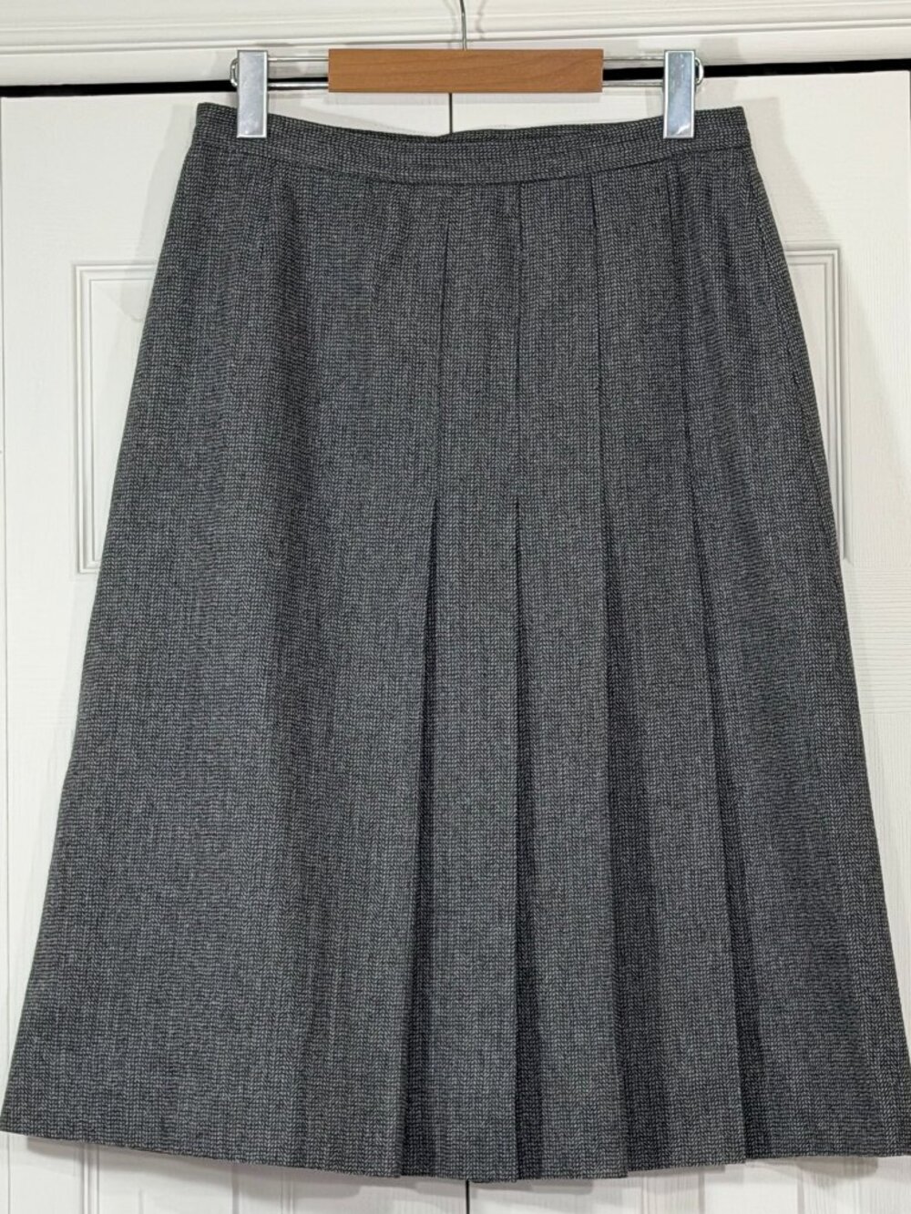 Vintage Mister Leonard Wool Pleated Skirt